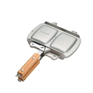 Snow Peak Tramezzino Sandwich Cooker (Silber)