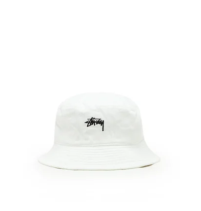 Stüssy Stock Bucket Hat (Creme)