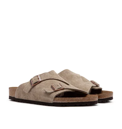 Birkenstock Zürich Wildleder (Grau)