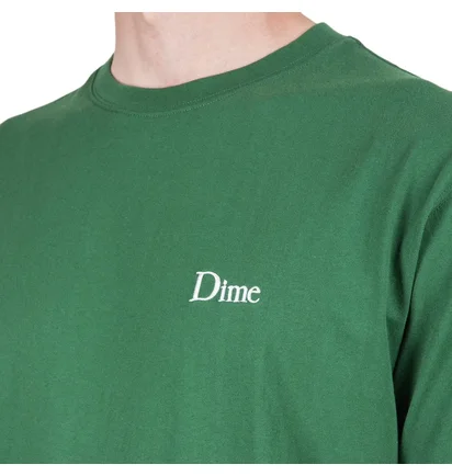 Dime Classic Small Logo T-Shirt (Grün)