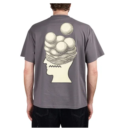 Brain Dead Brain Growth T-Shirt (Grau / Gelb)