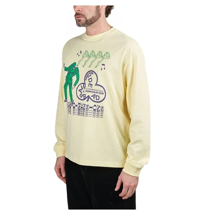 Brain Dead New Dimensions Long Sleeve (Gelb / Multi)