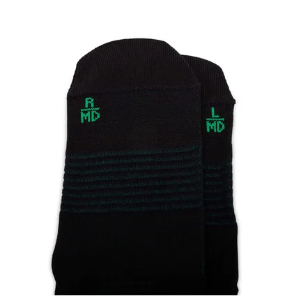 Y-3 Run Sock Hi (Schwarz / Grün)