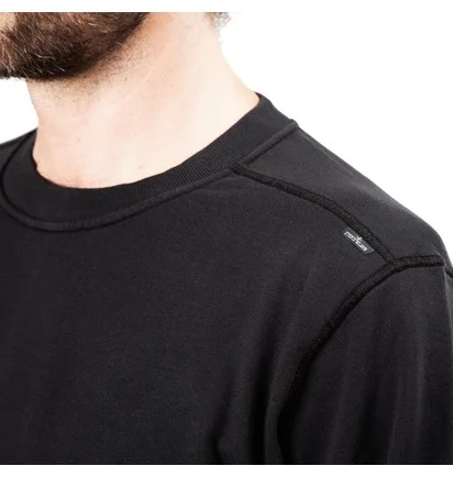 Stone Island Shadow Project Flank Pocket Crewneck (Schwarz)