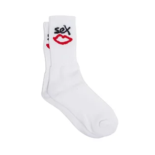 Sex Skateboards Logo Socks (Weiß)