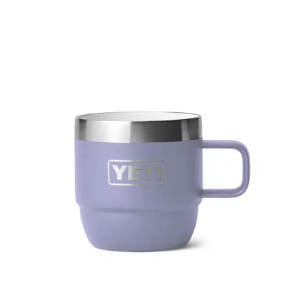 Yeti Rambler 6oz (177ml) Stackable Mugs (Flieder / Silber)