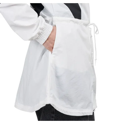 Reebok x Melody Ehsani Windbreaker Longline (Weiß / Schwarz)