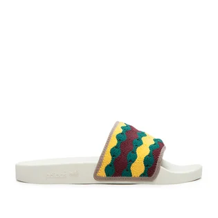 adidas Adilette (Gelb / Grün / Weiß)