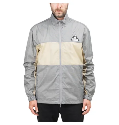 Pleasures Brick Tech Track Jacket (Grau / Beige)