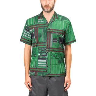 Pleasures Motherboard Rayon Shirt (Grün)