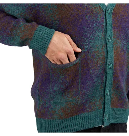 Pop Trading Company Knitted Cardigan (Multi)