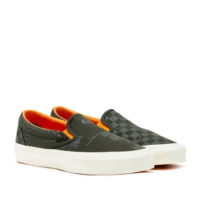 Vans Vault x Porter by Yoshida OG Classic Slip-On (Olive / Orange)