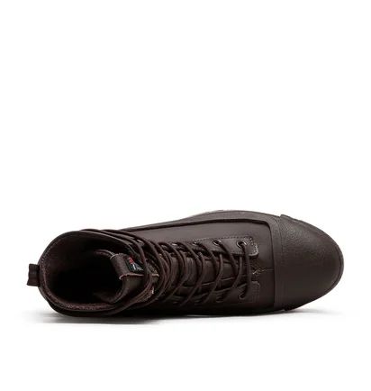 Converse Chuck Taylor All Star Lugged 2.0 Waterproof Leather Platform (Braun)