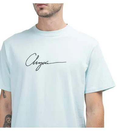 Chrystie NYC Script Logo T-Shirt (Mint)