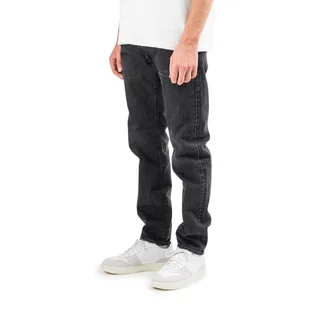 Edwin Nihon Menpu Regular Tapered Jeans (Schwarz)