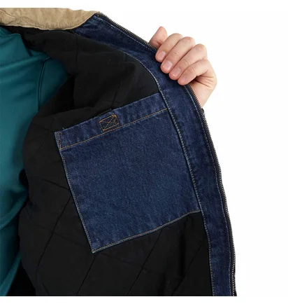 Carhartt WIP Detroit Jacket (Blau / Beige)