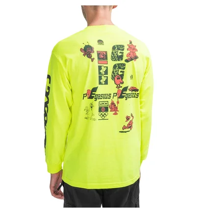 Gasius All Over Jehovah Longsleeve (Neon Grün)