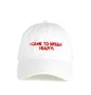 NASASEASONS Cap 'I Came To Break Hearts' (Weiß / Rot)