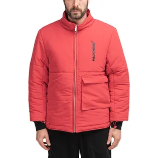 Polythene* Optics Puffa Coat (Rot)