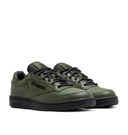 Reebok x Obey Club C 85 (Oliv / Schwarz)