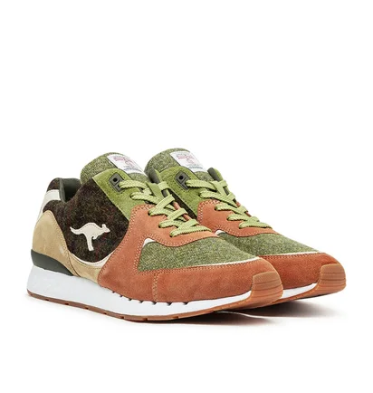 KangaROOS Roostraditions COIL R2 Ultimate 'Tweed' (Grün / Braun)