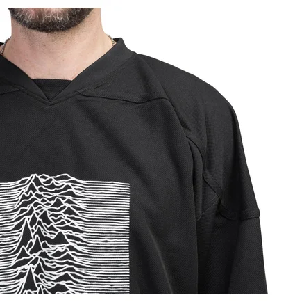 Pleasures x Joy Divison Interzone Hockey Jersey (Schwarz)
