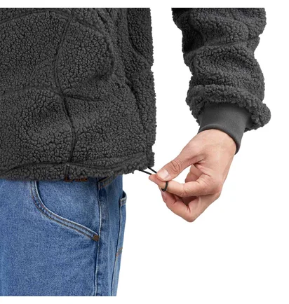 Dime Coverstich Sherpa Fleece (Grau)