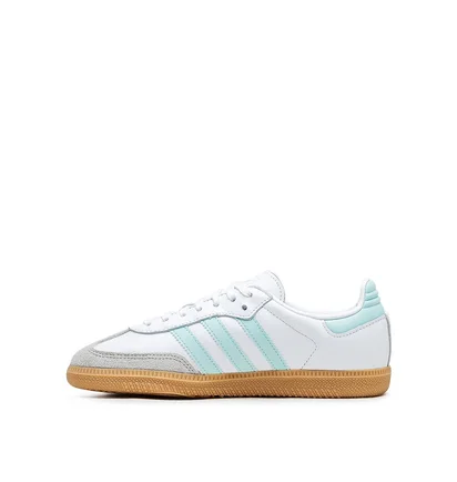 adidas JUNIOR Samba OG (Weiss / Hellblau)