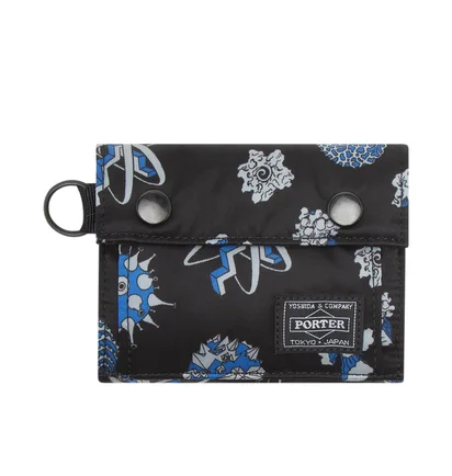 Porter by Yoshida x Will Sweeney Strap Wallet (Schwarz)