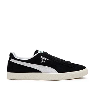 Puma Clyde Hairy Suede (Schwarz / Weiß)