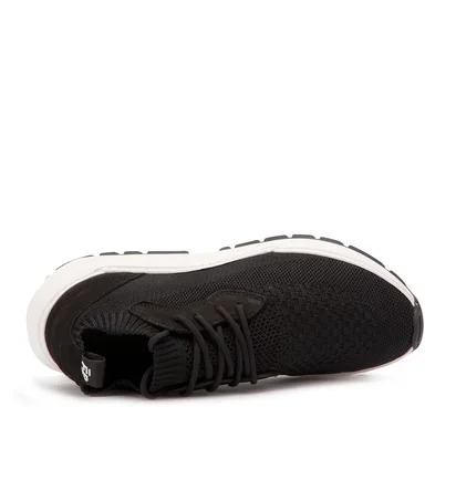 Filling Pieces Knit Speed Arch Runner Condor (Schwarz)