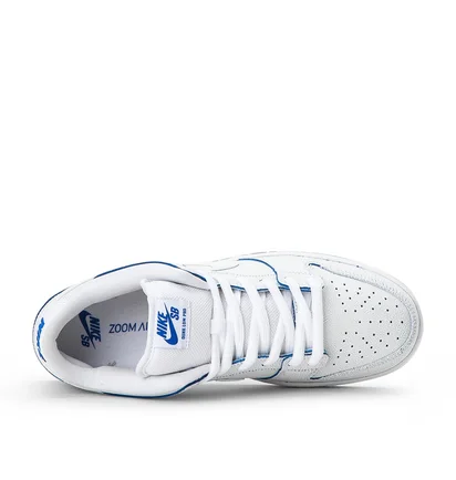 Nike SB Dunk Low Pro Premium (Weiss / Blau)