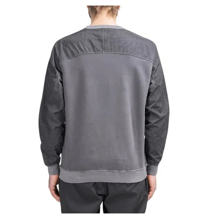 Stone Island Shadow Project Pique Fleece Crewneck (Grau)