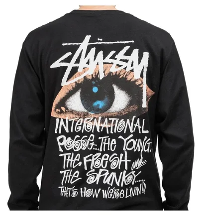 Stüssy Ocular Longsleeve (Schwarz)