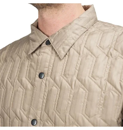 Stüssy Quilted Insulated Shirt (Beige)