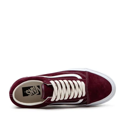 Vans Old Skool Reissue 36 (Dunkelrot / Weiß)