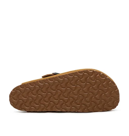 Birkenstock Boston Suede Embossed (Braun)