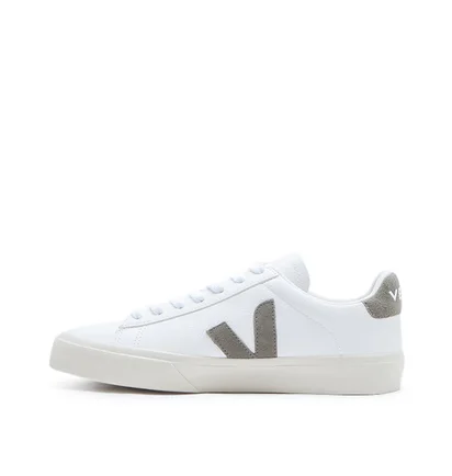 Veja WMNS Campo Chromefree Leather (Weiß / Khaki)