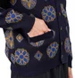 Fucking Awesome Three Kingdoms Cardigan (Dunkelblau)