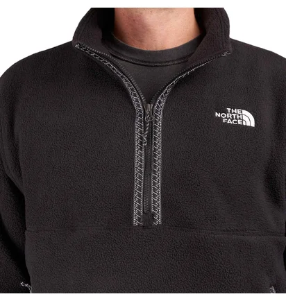 The North Face 1/4 Zip Pullover-Fleece (Schwarz)