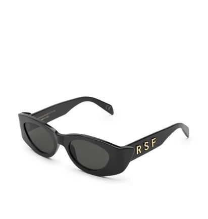 Retrosuperfuture Atena Black Sunglasses (Schwarz)