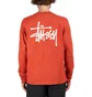 Stüssy Basic Longsleeve (Rot)