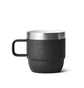 Yeti Rambler 6oz Stackable Mugs (Schwarz / Silber)