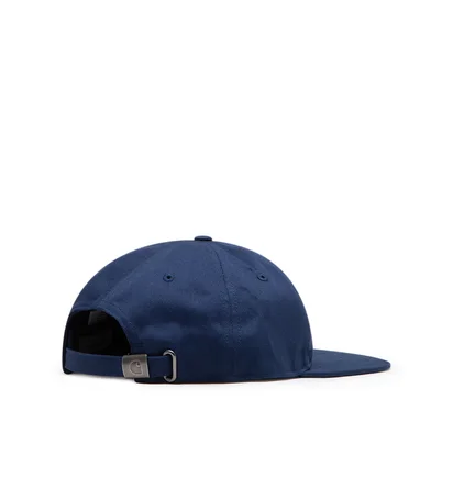 Carhartt WIP Liquid Script Cap (Blau / Orange)