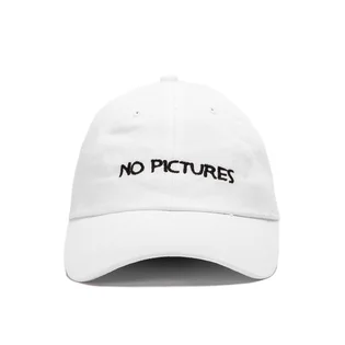 NASASEASONS Cap 'No Pictures' (Weiß / Schwarz)