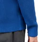 Norse Projects Roald Reverse Cardigan Stitch Pullover (Blau)