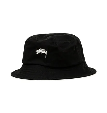 Stüssy Stock Bucket Hat (Schwarz)