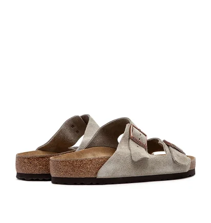 Birkenstock Arizona Suede Leather (Taupe)
