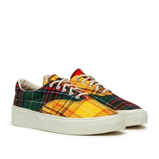 Converse Skid Grip OX 'Twisted Plaid' (Grün / Multi)