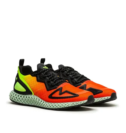 adidas ZX 2K 4D 'Solar Yellow' (Neon Gelb / Rot)